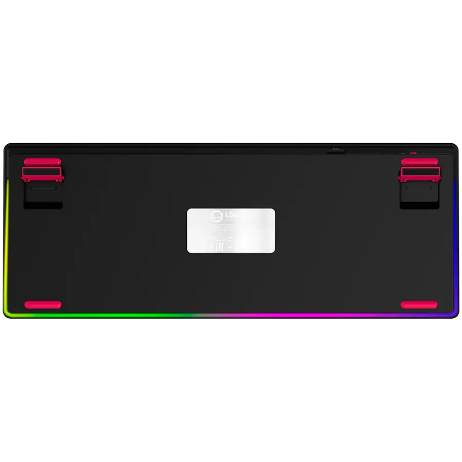 LORGAR KBP70TKLW, Wireless TKL Mechanical Gaming Keyboard Pro, Black/red, EN layout - image 7