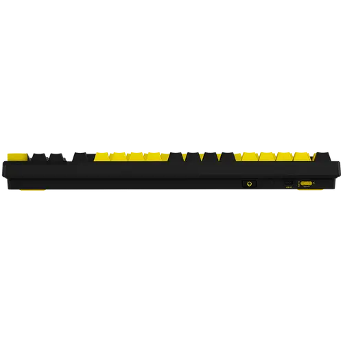 LORGAR KBP70TKLW, Wireless TKL Mechanical Gaming Keyboard Pro, Black/yellow, EN layout - image 5