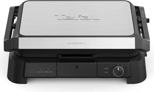 Барбекю, Tefal GC520DE0 Supergrill 3In1 Xl Inox Eu - image 1
