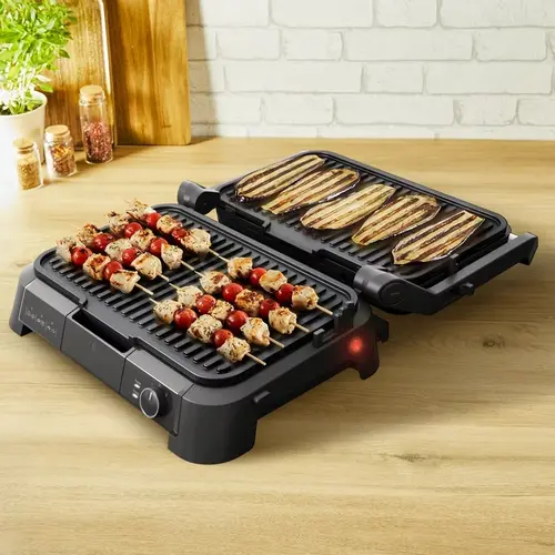 Grătar, Tefal GC520DE0 Supergrill 3In1 Xl Inox Eu - 6