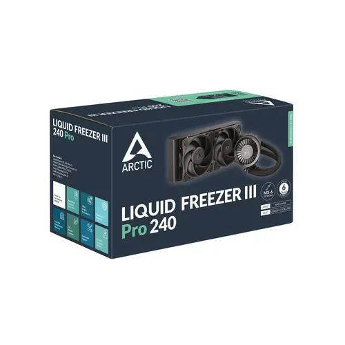 Охладител за процесор Arctic Liquid Freezer III Pro 240 - Black - image 5
