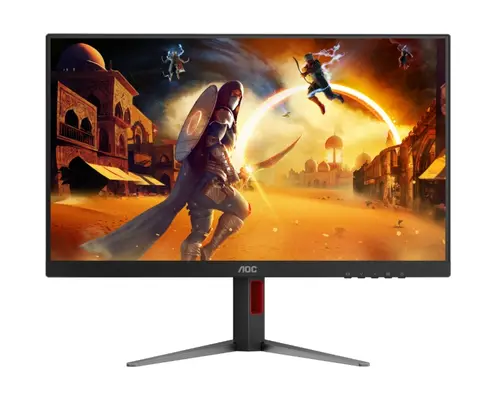 Монитор, AOC 27G4HA, 27" Fast IPS WLED, 1920x1080@200Hz, 1ms GtG, 0.5ms MPRT, 300cd m/2, 1000:1, 80M:1 DCR, Adaptive Sync, FlickerFree, Low Blue Light, 2Wx2, Tilt, Height Adjust, Pivot, Swivel, 2xHDMI, DP - image 1