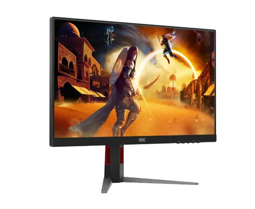 Монитор, AOC 27G4HA, 27" Fast IPS WLED, 1920x1080@200Hz, 1ms GtG, 0.5ms MPRT, 300cd m/2, 1000:1, 80M:1 DCR, Adaptive Sync, FlickerFree, Low Blue Light, 2Wx2, Tilt, Height Adjust, Pivot, Swivel, 2xHDMI, DP - image 2