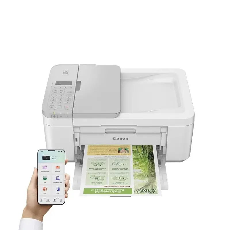 Мастилоструйно многофункционално устройство, Canon PIXMA TR4756i All-In-One, White - image 2