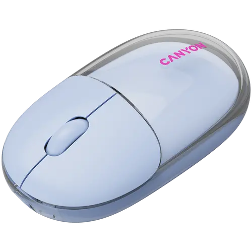 CANYON mouse OnClick 24 BT/ Wireless Transparent/Blue - image 4