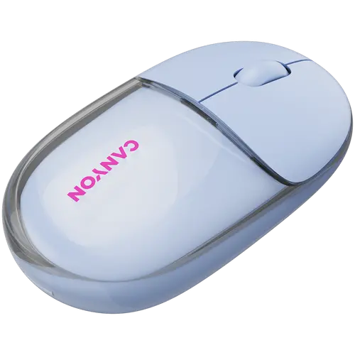 CANYON mouse OnClick 24 BT/ Wireless Transparent/Blue - image 5