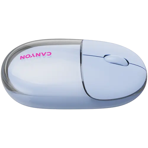 CANYON mouse OnClick 24 BT/ Wireless Transparent/Blue - image 6