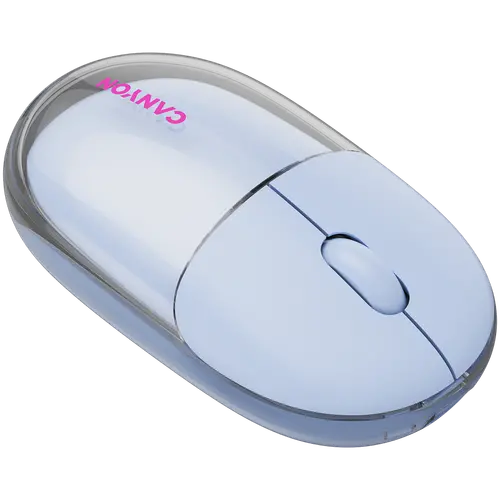 CANYON mouse OnClick 24 BT/ Wireless Transparent/Blue - image 7