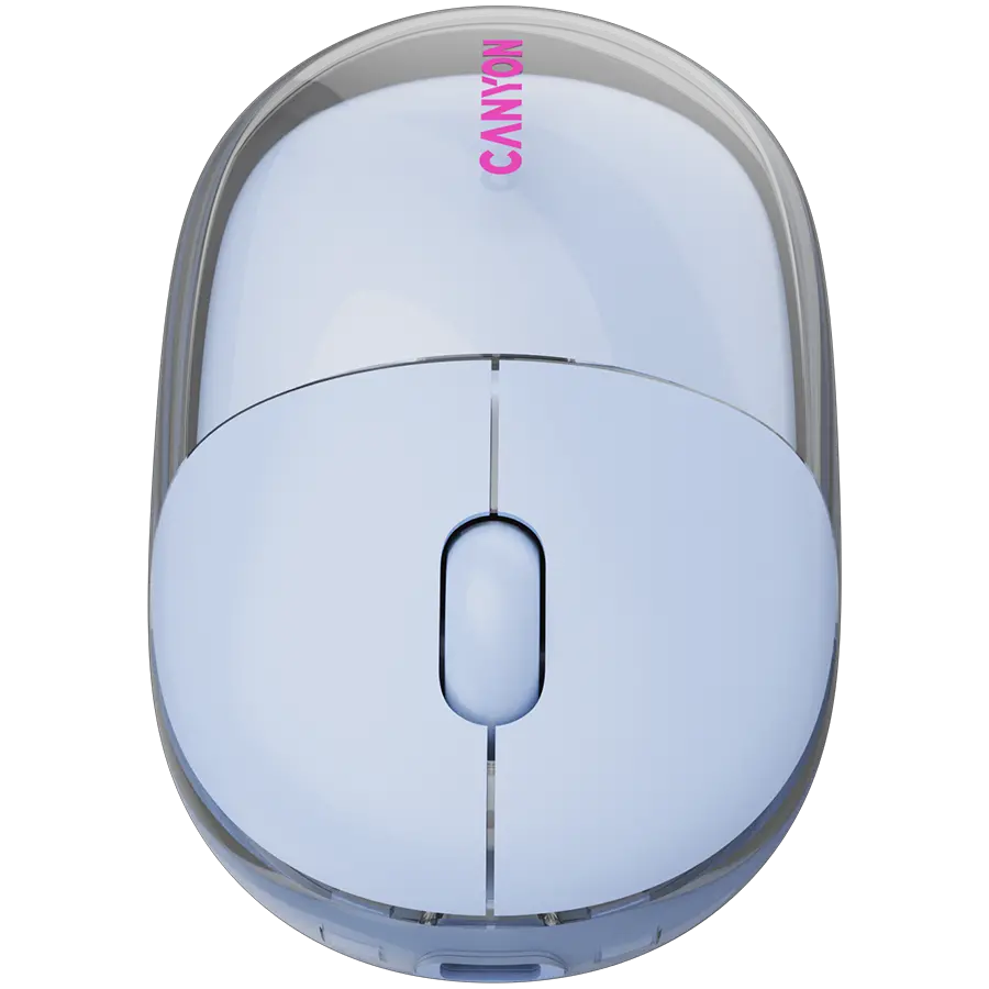 CANYON mouse OnClick 24 BT/ Wireless Transparent/Blue - image 8