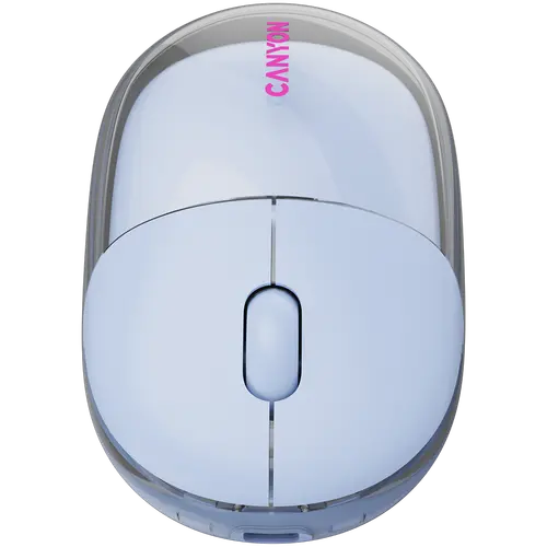 CANYON mouse OnClick 24 BT/ Wireless Transparent/Blue - image 8