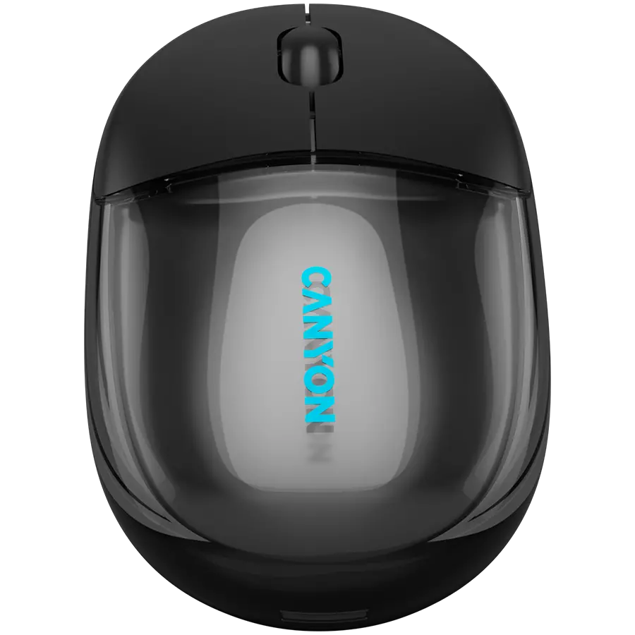 CANYON mouse OnClick 24 BT/ Wireless Transparent/Black - image 1