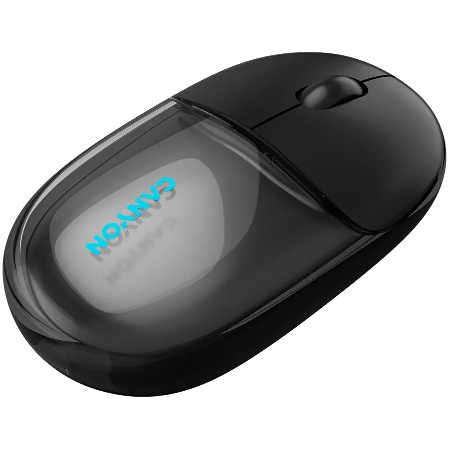 CANYON mouse OnClick 24 BT/ Wireless Transparent/Black - image 6