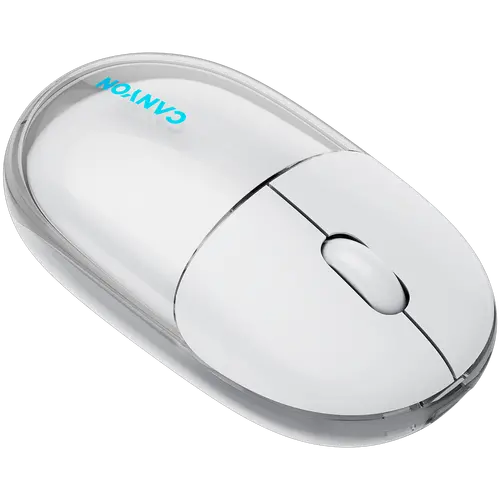 CANYON mouse OnClick 24 BT/ Wireless Transparent/White - image 7