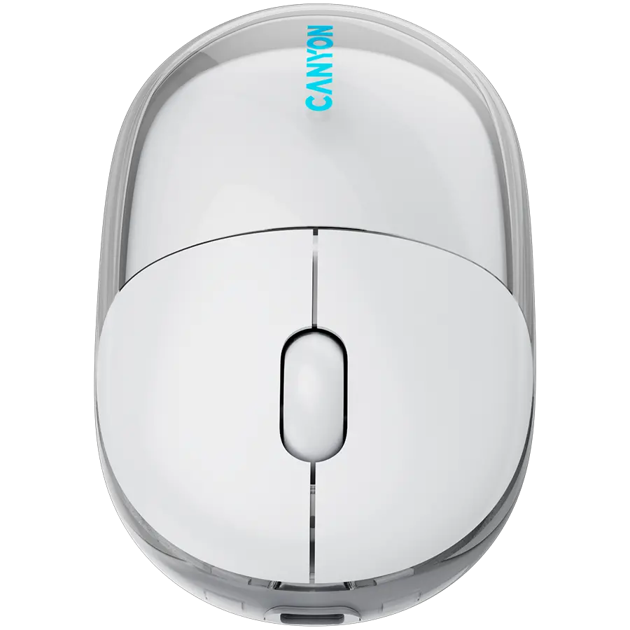 CANYON mouse OnClick 24 BT/ Wireless Transparent/White - image 8