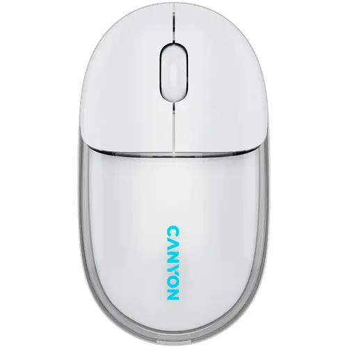 CANYON mouse OnClick 24 BT/ Wireless Transparent/White