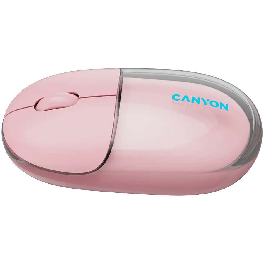 CANYON mouse OnClick 24 BT/ Wireless Transparent/Pink - image 3