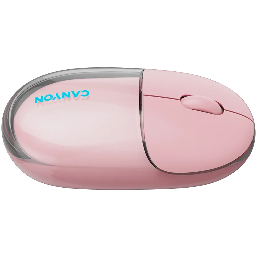 CANYON mouse OnClick 24 BT/ Wireless Transparent/Pink - image 5