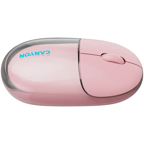 CANYON mouse OnClick 24 BT/ Wireless Transparent/Pink - image 5
