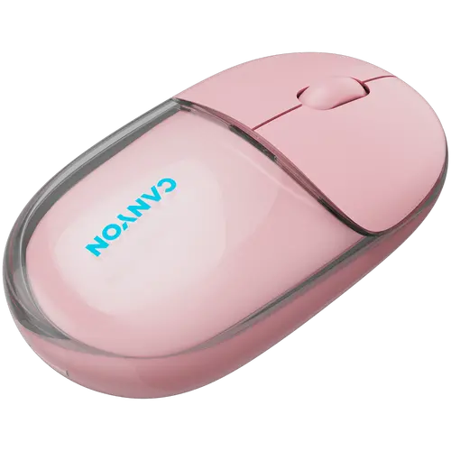 CANYON mouse OnClick 24 BT/ Wireless Transparent/Pink - image 6