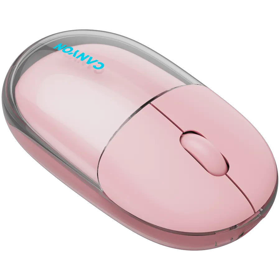 CANYON mouse OnClick 24 BT/ Wireless Transparent/Pink - image 7