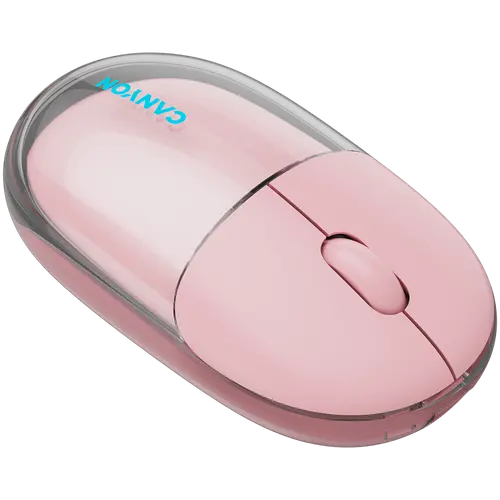 CANYON mouse OnClick 24 BT/ Wireless Transparent/Pink - image 7