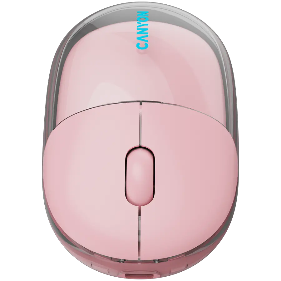 CANYON mouse OnClick 24 BT/ Wireless Transparent/Pink - image 8