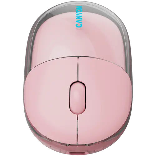 CANYON mouse OnClick 24 BT/ Wireless Transparent/Pink - image 8