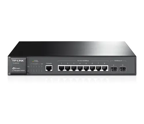 Комутатор TP-Link SG3210, 8-port Gigabit порта + 2 SFP слота, L2, DoS, ACL, - image 3