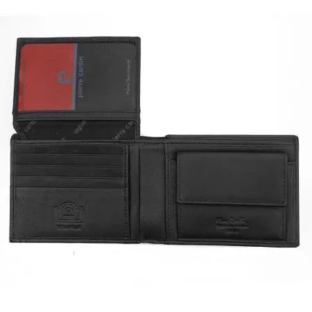 Мъжки комплект портфейл и колан Pierre Cardin - 110 см - image 3