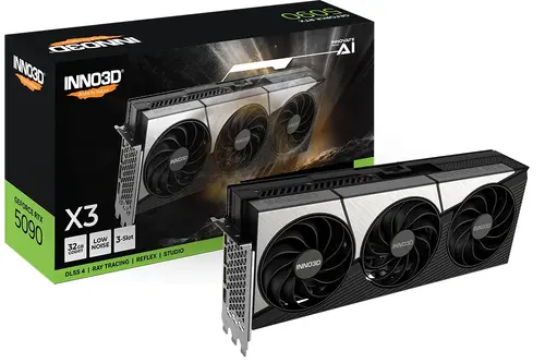 Видео карта, Inno3D GeForce RTX 5090 32GB GDDR7 X3