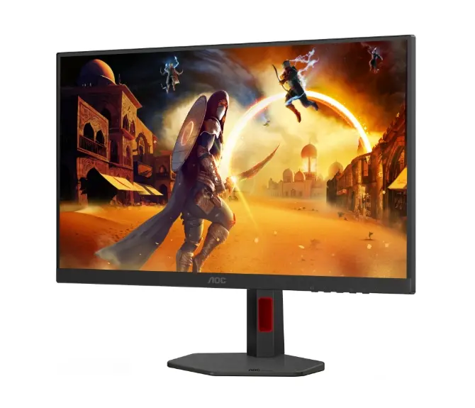 Монитор, AOC U27G4R, 27" Fast IPS WLED, 3840x2160@160Hz, 1ms GtG, 0.5ms MPRT, 400cd m/2, 1000:1, 80M:1 DCR, Adaptive Sync, FlickerFree, Anti Blue Light, Tilt, Height Adjust, Pivot, Swivel, 2xHDMI, DP, USB Hub - image 2