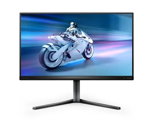 Монитор, Philips Evnia 25M2N5200U, 24.5" Fast IPS WLED, 1920x1080@240Hz (OC 390Hz), 1ms GtG, 0.5ms MPRT, 400cd m/2, 1000:1, Mega Infinity DCR, Adaptive Sync, FlickerFree, LowBlue Mode, Tilt, Height Adjust, Pivot, Swivel, 2xHDMI, DP, USB Hub