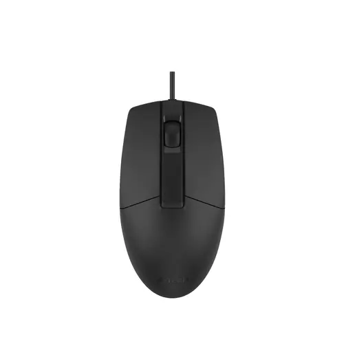A4tech OP-330S Оптична мишка V-Track, безшумен клик, 1000 dpi,USB черна