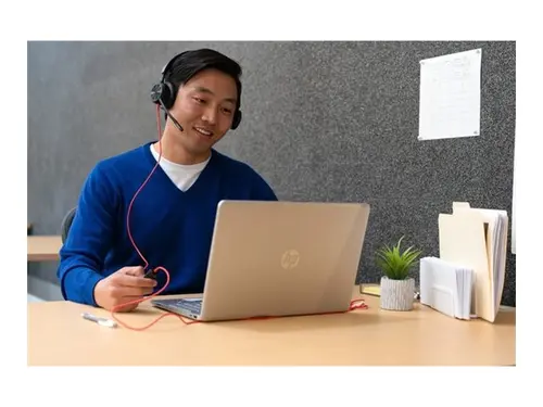 HP Poly Blackwire 8225 Stereo Microsoft Teams Certified USB-C Headset +USB-C/A Adapter - image 4