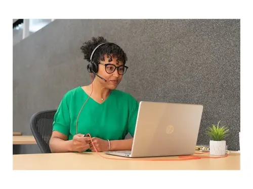 HP Poly Blackwire 8225 Stereo Microsoft Teams Certified USB-C Headset +USB-C/A Adapter - image 5