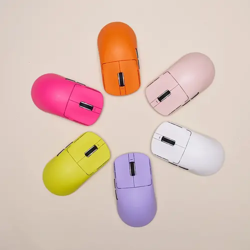 VXE професионална геймърска мишка Wireless Gaming Mouse Dragonfly R1 Pro Max 1K (4K compatible) - Kailh White Blade Switches, Yellow - image 3