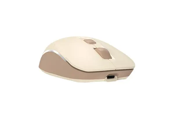 Мишка A4tech FB26CS Air2 Cafe Latte, Dual mode, 2000dpi, Li-Ion батерия, безшумна, Безжична - image 1