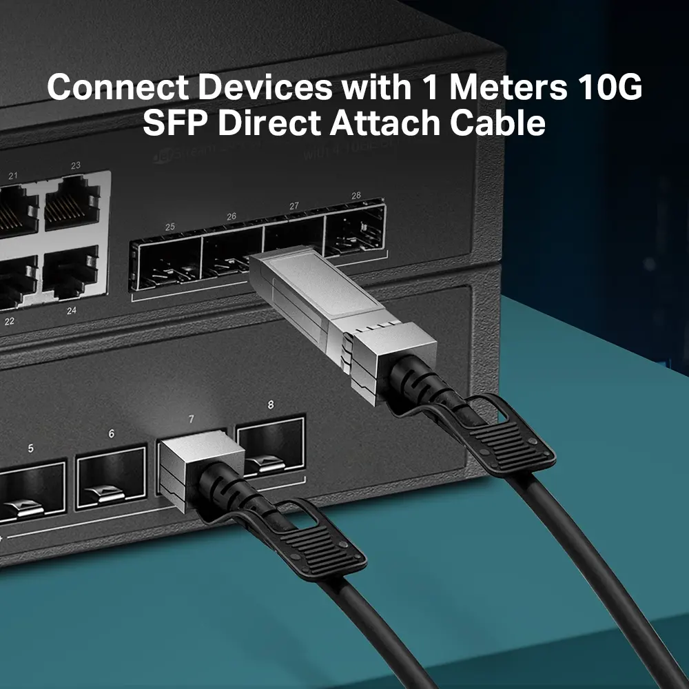 Кабел Tp-link SM5220-1M, Direct Attach 10 Gbps, SFP+, 1m - image 1