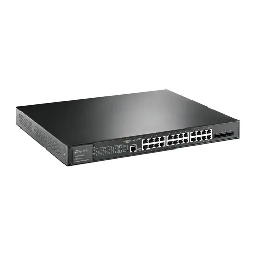 Комутатор TP-LINK SG3428XMP, 24Gbit PoE+ порта L2+, 4x10GE SFP+ слота, 384W - image 1