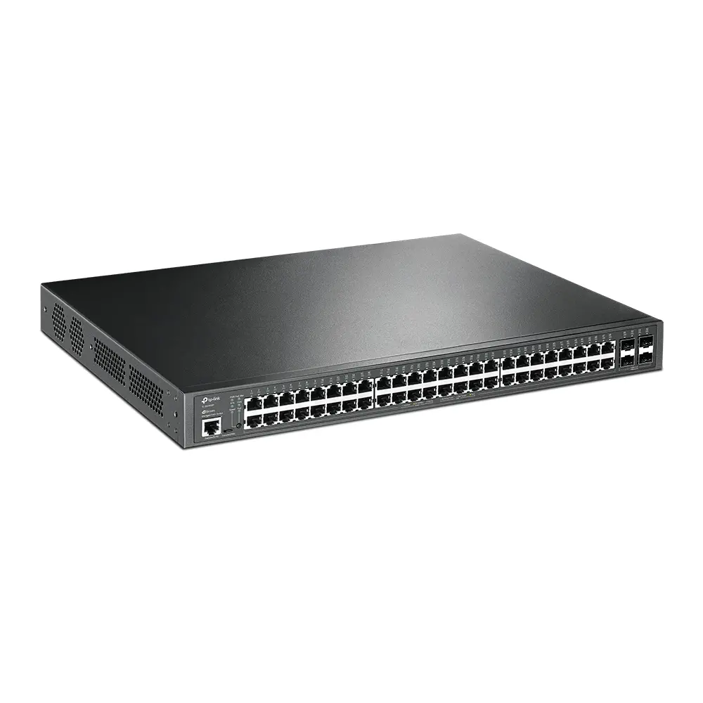 Switch TP-LINK SG3452P, 48 θύρες GbE PoE+, 4 υποδοχές SFP, L2+ - image 1