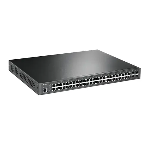 Комутатор TP-LINK SG3452P, 48-port GbE PoE+ порта, 4 SFP slots, L2+ - image 1