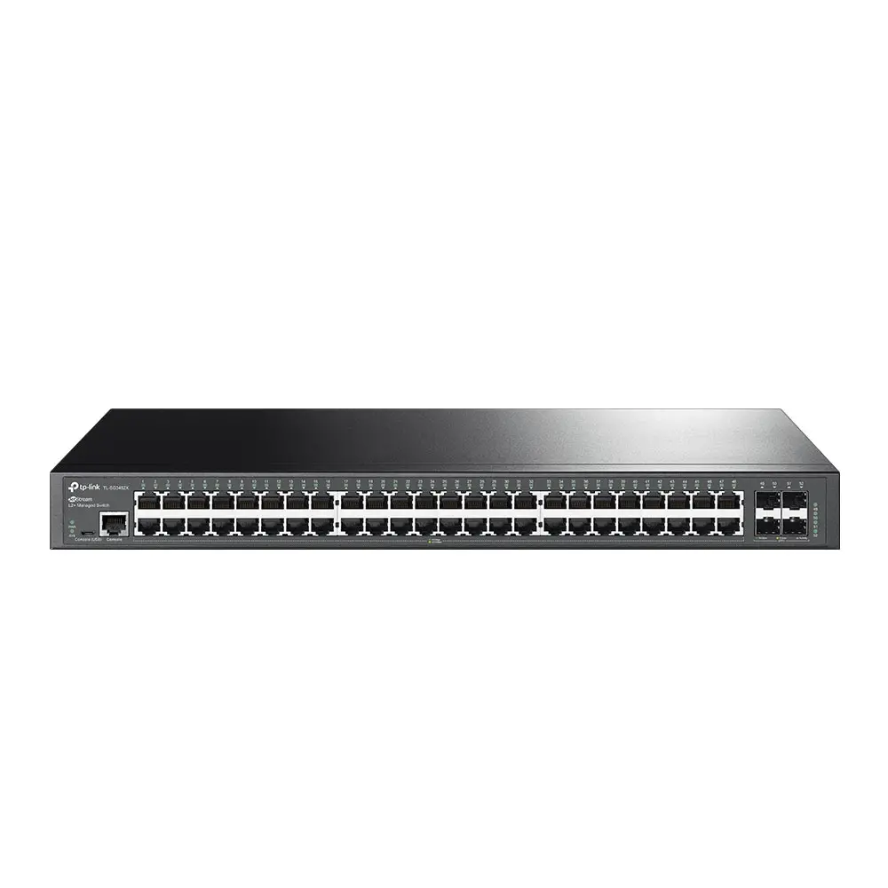 Switch TP-LINK SG3452X, 48 θύρες Gigabit, 4 υποδοχές SFP+, L2+