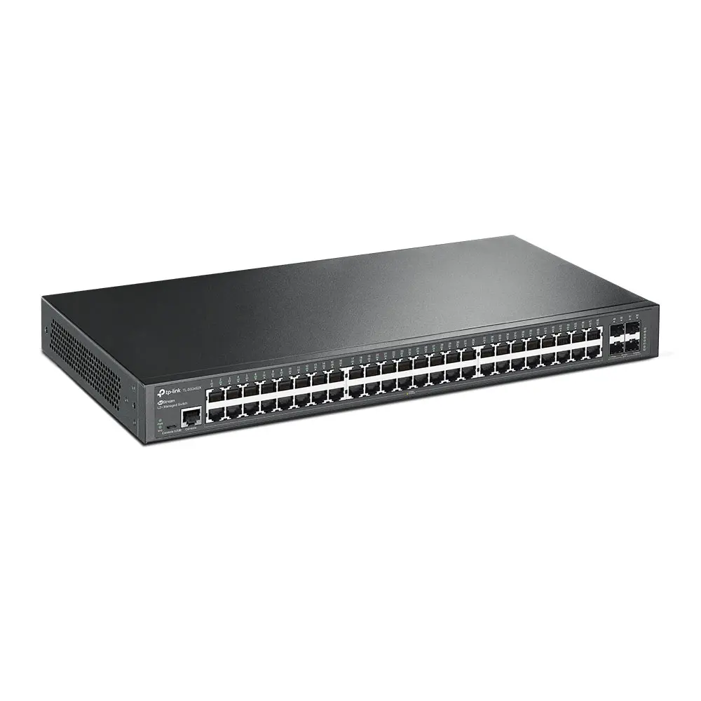 Switch TP-LINK SG3452X, 48 porturi Gigabit, 4 sloturi SFP+, L2+ - image 1