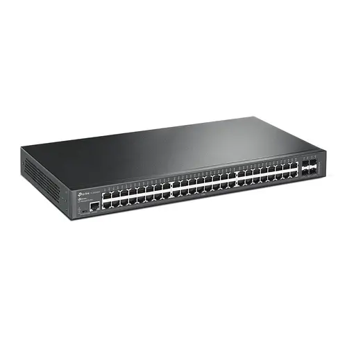 Комутатор TP-LINK SG3452X, 48-port Gigabit порта, 4 SFP+ slots, L2+ - image 1