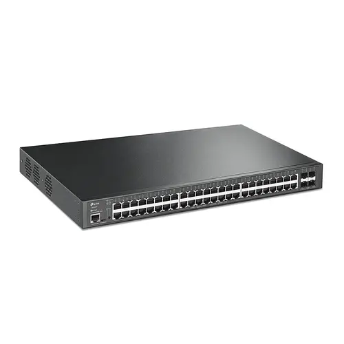 Комутатор TP-LINK SG3452XP, 48-port Gigabit порта, 4 SFP+ slots, L2+, PoE+ - image 1