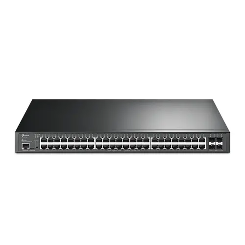 Комутатор TP-LINK SG3452XP, 48-port Gigabit порта, 4 SFP+ slots, L2+, PoE+