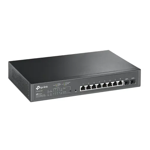 Комутатор TP-LINK SG2210MP, 10xGbE RJ45, 8xPoE,150W, 2xSFP, управляем - image 1