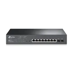 Комутатор TP-LINK SG2210MP, 10xGbE RJ45, 8xPoE,150W, 2xSFP, управляем