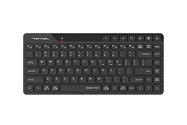 A4tech FBK26C AS Fstyler безжичнa мини тиха клавиатура, Multi-mode, презареждаема батерия, USB,кирилизирана - image 5