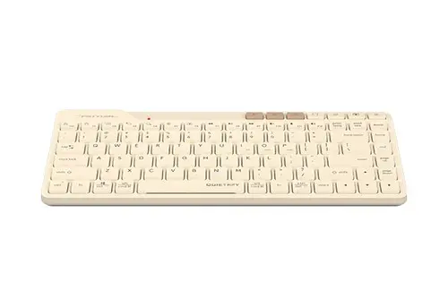 A4tech FBK26C AS Cafe Latte Fstyler безжичнa мини тиха клавиатура, Multi-mode, кирилизирана - image 4